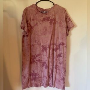 Old Navy Pink Tie-Dye Dress